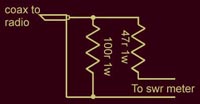 Test attenuation circuit